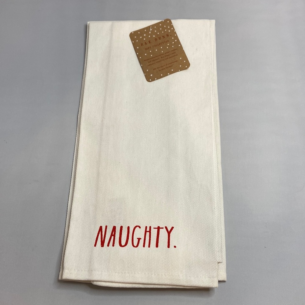 NWT Rae Dunn Christmas Kitchen Tea Towels